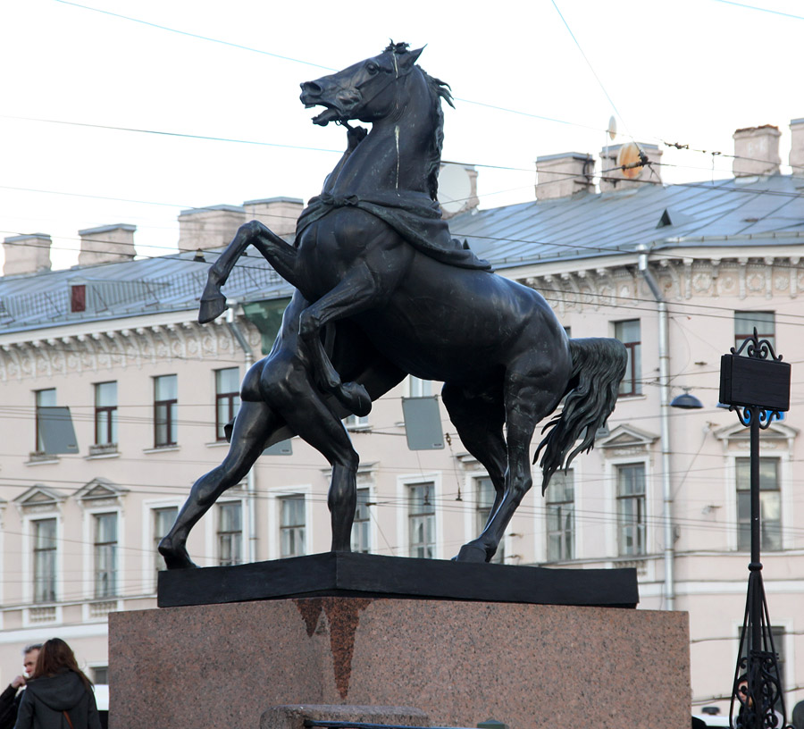 Аничков мост деревянный